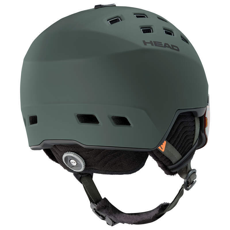 Head Skihelm Radar nightgreen grün Visier unisex Damen und Herren Helm