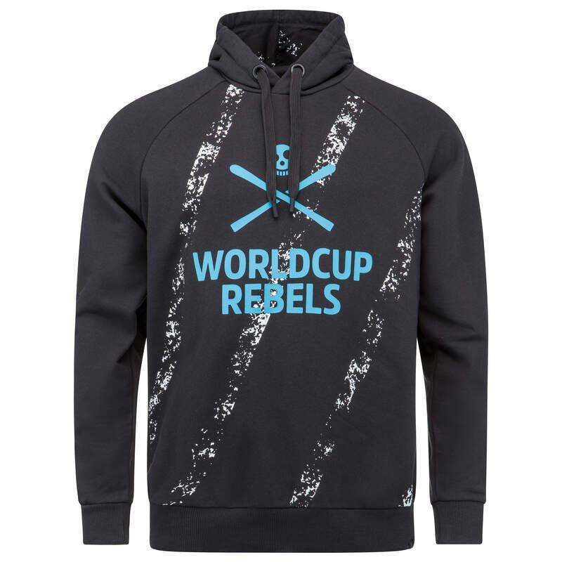 Head Hoodie Pullover Herren Schwarz/blau Freizeit Pullover