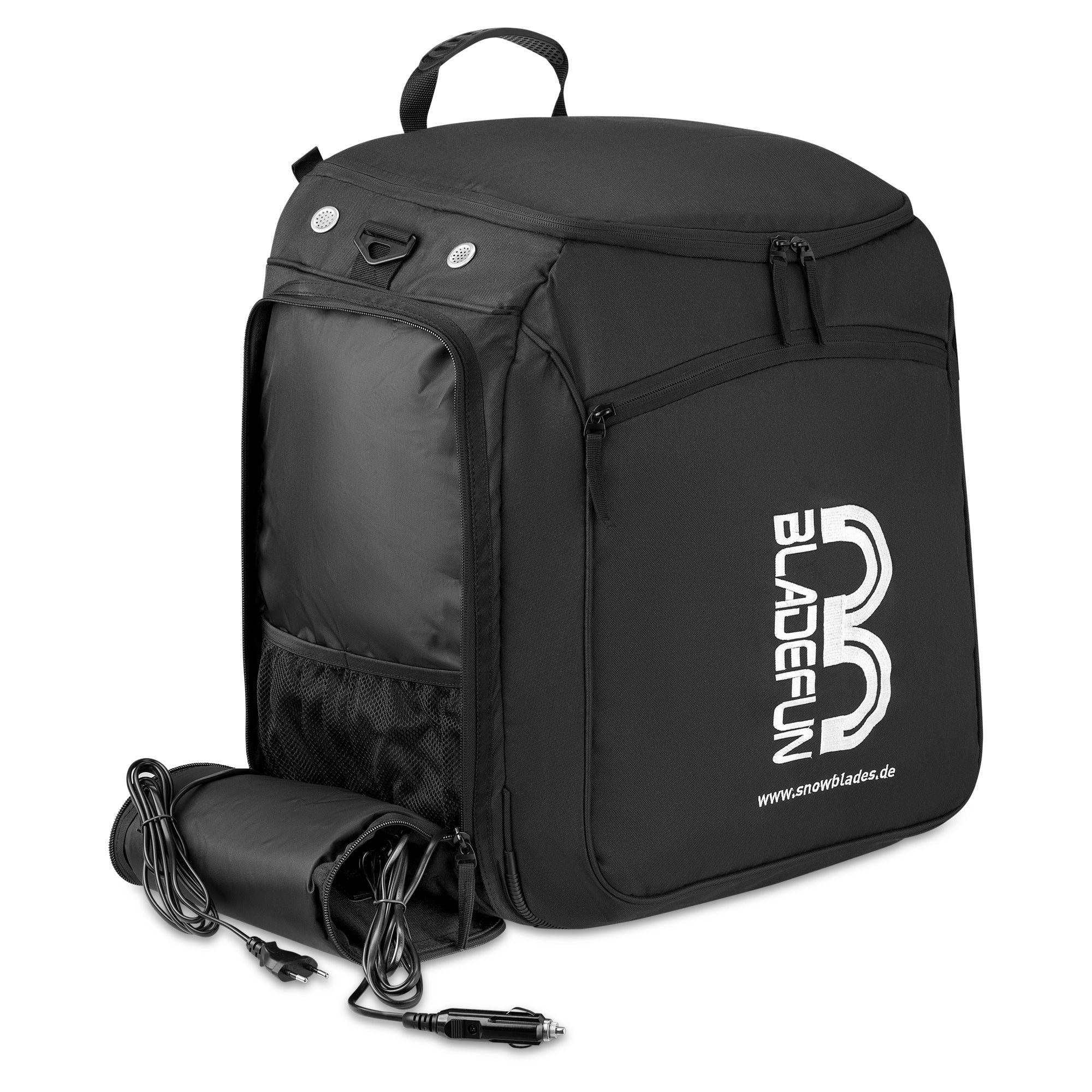 Bladefun ski boot heating bag, heated black/white, new