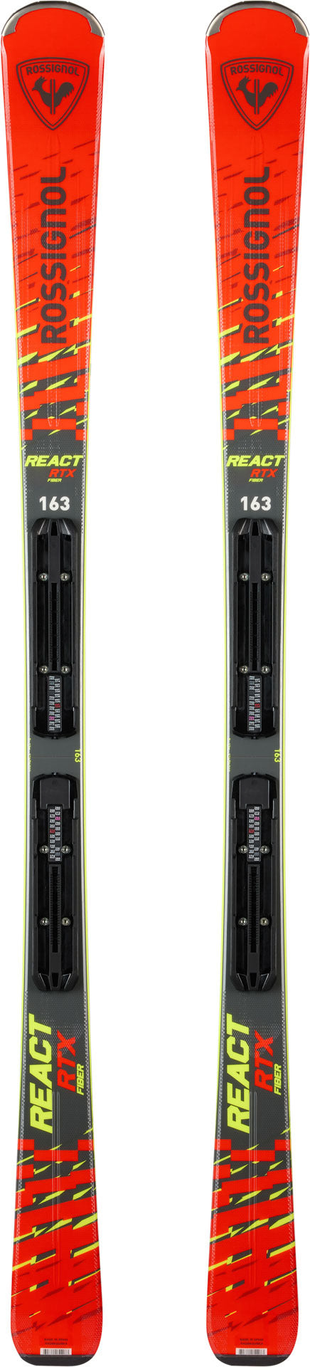 Rossignol React RTX Funcarver Ski 135cm + Axium Sicherheitsbindung