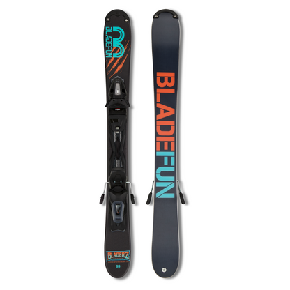 Snowblades Bladerz 99 cm Tyrolia Sicherheitsbindung Bladefun Kurzski | blau/rot
