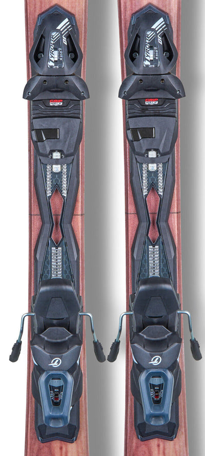 Wolf Funcarver Snowblades Head/Tyrolia Bindung Ski Blades Kurzski Vollholzkern