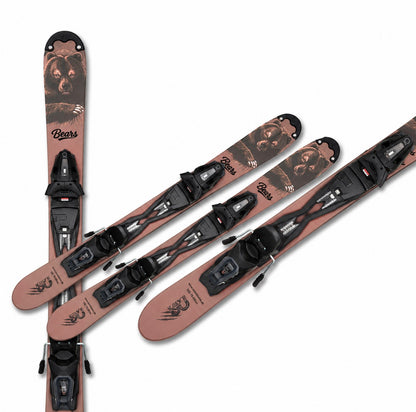 Snowblade Gamble 2.0 | 99cm + Tyrolia Power 10 safety binding short ski 