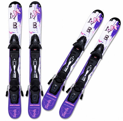 Snowblade Gamble 2.0 | 99cm + Tyrolia Power 10 safety binding short ski 