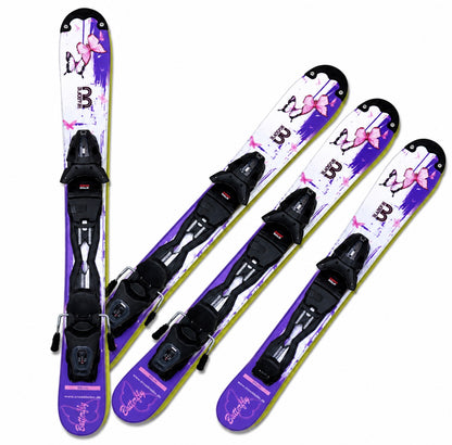 Snowblade Gamble 2.0 | 99cm + Tyrolia Power 10 safety binding short ski 